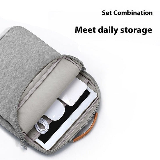 Solid Color Wear-resistant Lightweight Portable Shoulder Crossbody Tablet PC Bag $28.78 Dana Fashion Color: Black Size: 11 Inches Women's Bags Product information: Pattern: solid color Lining texture: Cotton Color: gray, black Applicable gender: neutral/b