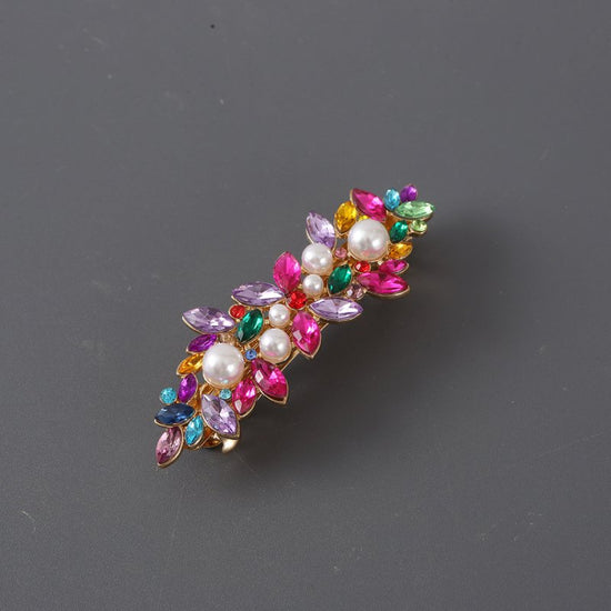 South Korea Rhinestone Bangs Side Clip $9.37 Dana Fashion Color: Colored Gold Bottom Women's Accessories Product information: Treatment Process: Electroplating Color: silver, gold, rhinestone, gold, rhinestone, silver, color, Gold Bottom, green, gold bott