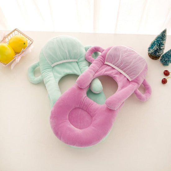 Special Confinement Plush Baby Feeding Pillow $21.43 Dana Fashion Color: Orange Baby & Mother Specification: Category: Plush doll Modeling category: Feeding pillow Packing method: Mesh bag Filling material: PP cotton Plush classification: Super soft short