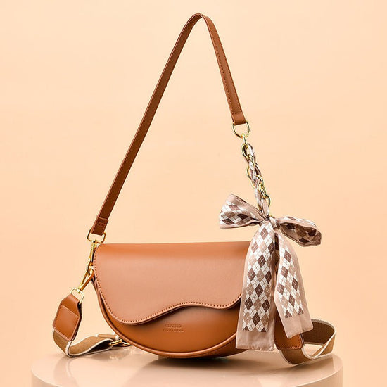 Special Interest Light Luxury Fall Winter Fashion Underarm Saddle Bag $37.99 Dana Fashion Color: Yellowish Brown Women's Bags Product information: Lining texture: polyester cotton Applicable scenario: Daily configuration Color: Black, Brown, wine red, kha