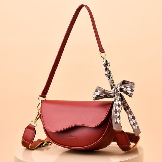 Special Interest Light Luxury Fall Winter Fashion Underarm Saddle Bag $37.99 Dana Fashion Color: Wine Red Women's Bags Product information: Lining texture: polyester cotton Applicable scenario: Daily configuration Color: Black, Brown, wine red, khaki, kha