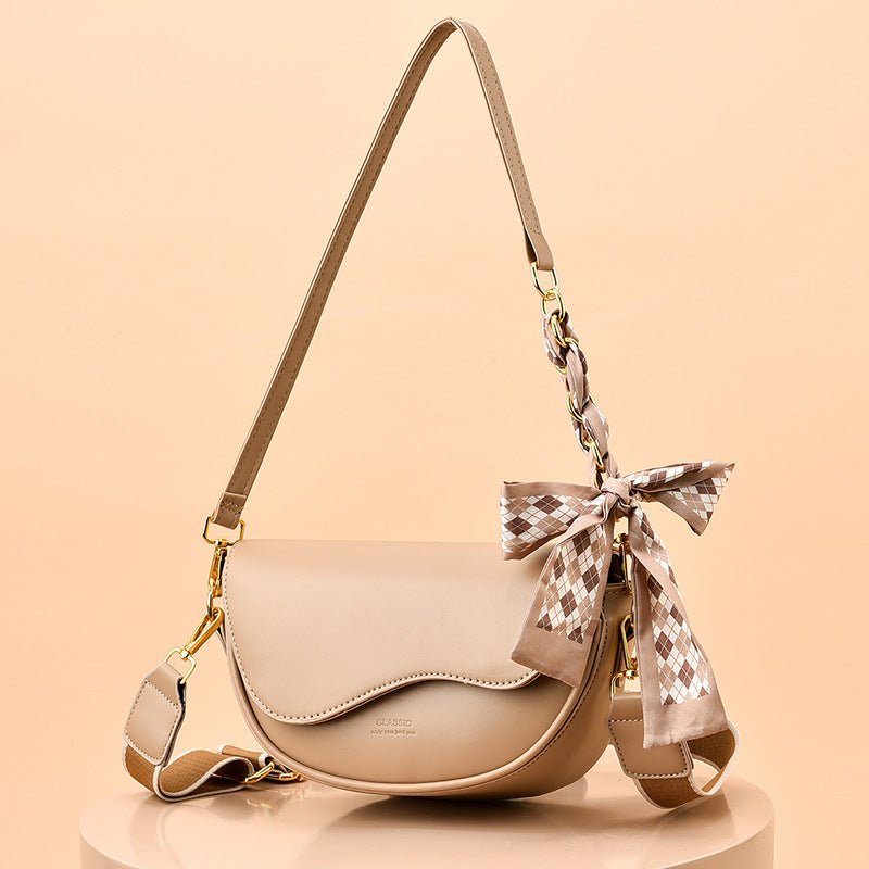 Special Interest Light Luxury Fall Winter Fashion Underarm Saddle Bag $37.99 Dana Fashion Color: Khaki Women's Bags Product information: Lining texture: polyester cotton Applicable scenario: Daily configuration Color: Black, Brown, wine red, khaki, khaki
