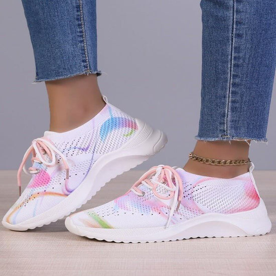 Sports Shoes Graffiti Colorful Women $42.50 Dana Fashion Color: Green Size: 35 Women's shoes Product information: Lining material: Cotton Color: green, pink Heel height: low heel (1-3CM) Size: 35, 36, 37, 38, 39, 40, 41, 42, 43 Applicable Gender: Female S