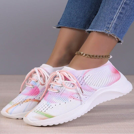 Sports Shoes Graffiti Colorful Women $42.50 Dana Fashion Color: Green Size: 35 Women's shoes Product information: Lining material: Cotton Color: green, pink Heel height: low heel (1-3CM) Size: 35, 36, 37, 38, 39, 40, 41, 42, 43 Applicable Gender: Female S