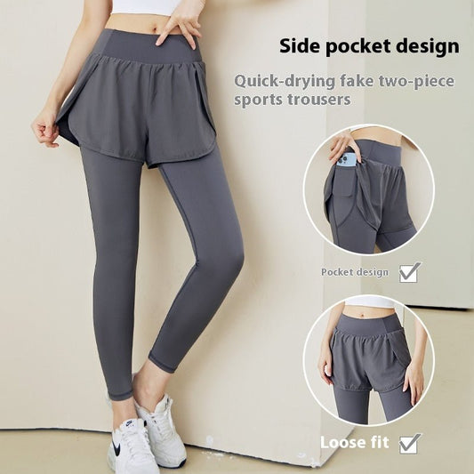 Sports Tight Women's High Waist Stretch Hip Lift Pocket Yoga Pants $48.03 Dana Fashion Color: Black Size: L Women's clothing Product information: Color: black, blue, gray Size: S,M,L,XL,XXL,XXXL Fabric name: Chemical Fiber blend Length: below the hip Func