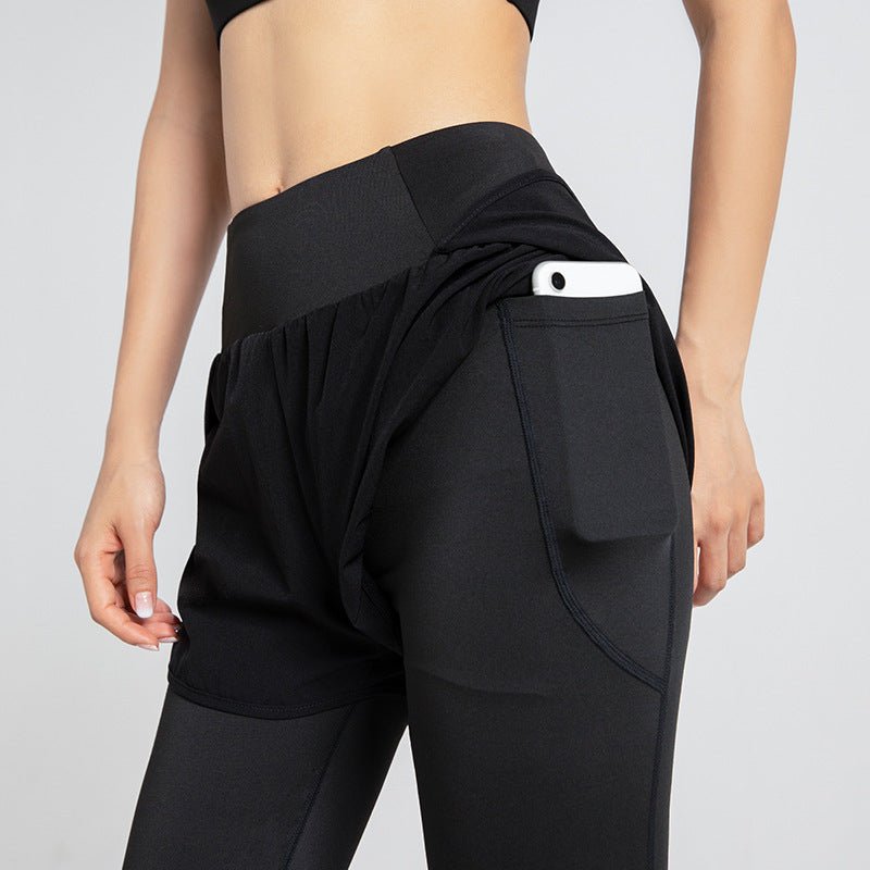 Sports Tight Women's High Waist Stretch Hip Lift Pocket Yoga Pants $48.03 Dana Fashion Color: Black Size: L Women's clothing Product information: Color: black, blue, gray Size: S,M,L,XL,XXL,XXXL Fabric name: Chemical Fiber blend Length: below the hip Func