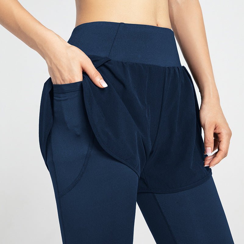 Sports Tight Women's High Waist Stretch Hip Lift Pocket Yoga Pants $48.03 Dana Fashion Color: Black Size: L Women's clothing Product information: Color: black, blue, gray Size: S,M,L,XL,XXL,XXXL Fabric name: Chemical Fiber blend Length: below the hip Func