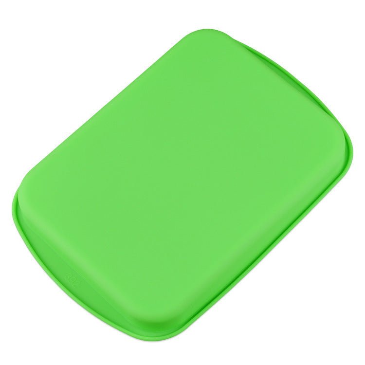 Spot wholesale silica gel cake mold oven with baking tool resistant to high temperature rectangular cake baking tray $12.00 Dana Fashion default: default Dana's Kitchen