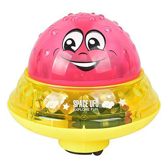 Spray Water Light Rotate With Shower Pool Kids Toys For Children Toddler Swimming Party $25.59 Dana Fashion Color: Red yellow Toys & Hobbies Overview: Install the battery, press the switch, the toy of the water ball will turn automatically, and spray the