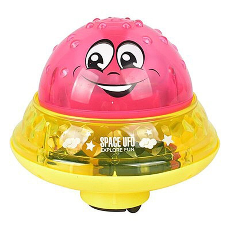 Spray Water Light Rotate With Shower Pool Kids Toys For Children Toddler Swimming Party $25.59 Dana Fashion Color: Red yellow Toys & Hobbies Overview: Install the battery, press the switch, the toy of the water ball will turn automatically, and spray the