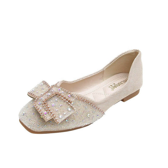 Square Toe Four Seasons Low-cut Rhinestone Pumps Pumps Plus Size Women's Shoes $49.90 Dana Fashion Color: Apricot Size: 33 Women's shoes Product information: Pattern: solid color Lining material: imitation leather Applicable sports: Hiking Color: green, a