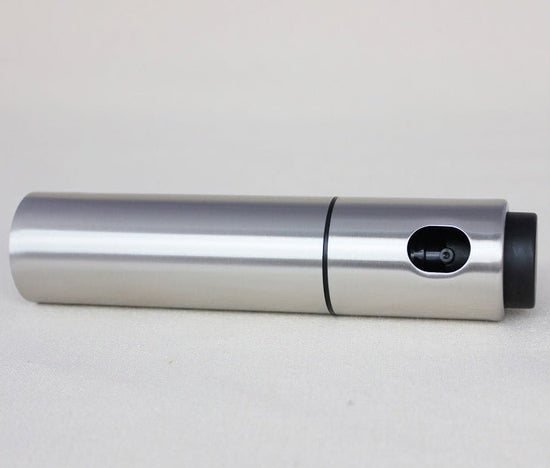 Stainless Steel Barbecue Spray Bottle $34.58 Dana Fashion Color: Glass Dana's Kitchen Overview: Stainless steel spray olive oil bottle Reusable and widely used This stainless steel injector can be used not only for oil, but also for soy sauce, vinegar, le