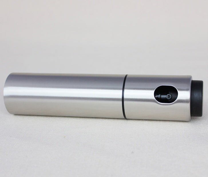 Stainless Steel Barbecue Spray Bottle $34.58 Dana Fashion Color: Glass Dana's Kitchen Overview: Stainless steel spray olive oil bottle Reusable and widely used This stainless steel injector can be used not only for oil, but also for soy sauce, vinegar, le