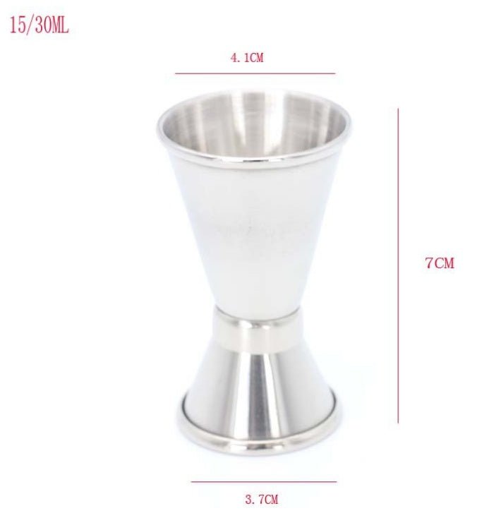Stainless Steel Cocktail Shaker Ice Bucket Six-piece Set $60.18 Dana Fashion style: 16pcs Size: 550ml Dana's Kitchen Overview: The surface of this product is polished The surface can also be customized according to guests' preferences. It is exquisitely m