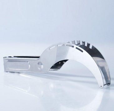 Stainless Steel Cutter For Watermelon Hami Melon Pitaya Pawpaw $18.16 Dana Fashion Color: Silver Dana's Kitchen Overview: Kind-friendly, fast and easy watermelon slicer. Get the most out of your watermelon. Simply using and keeps your hands clean. Smart a