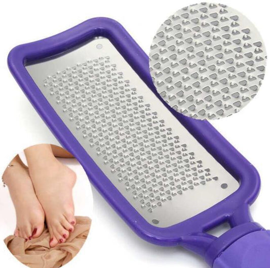 Stainless steel dead skin pedicure nursing tool $15.00 Dana Fashion default: default Beauty Tools Material:Alloy, Rubber, PS, 304 Stainless Steel Size:28*7cm