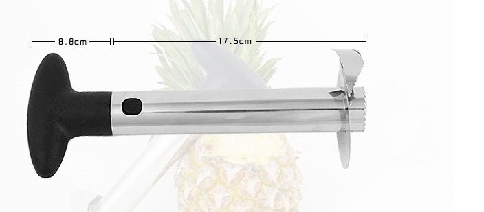 Stainless Steel Easy to use Pineapple Peeler Accessories Pineapple Slicers Fruit Cutter Corer Slicer Kitchen Tools $11.02 Dana Fashion Color: 0.8cm Dana's Kitchen Overview: Excellent and easy to use. Perfectly designed to peel, core, and sliced pineapples
