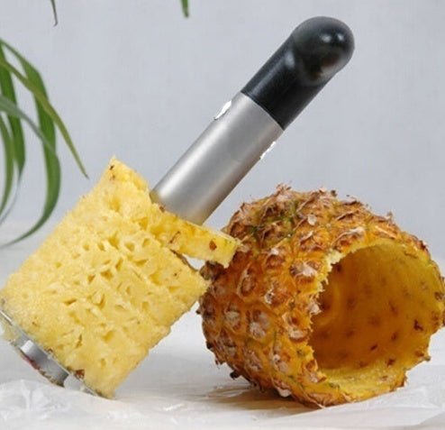 Stainless Steel Easy to use Pineapple Peeler Accessories Pineapple Slicers Fruit Cutter Corer Slicer Kitchen Tools $11.02 Dana Fashion Color: 0.8cm Dana's Kitchen Overview: Excellent and easy to use. Perfectly designed to peel, core, and sliced pineapples