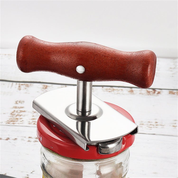 Stainless Steel Manual Screw Seal Adjustable Bottle Opener $25.50 Dana Fashion Color: Wooden Dana's Kitchen Overview： Adjustable Bottle Opener, which adopts a gear design to make it suitable for bottle caps of different sizes, can save your energy and be