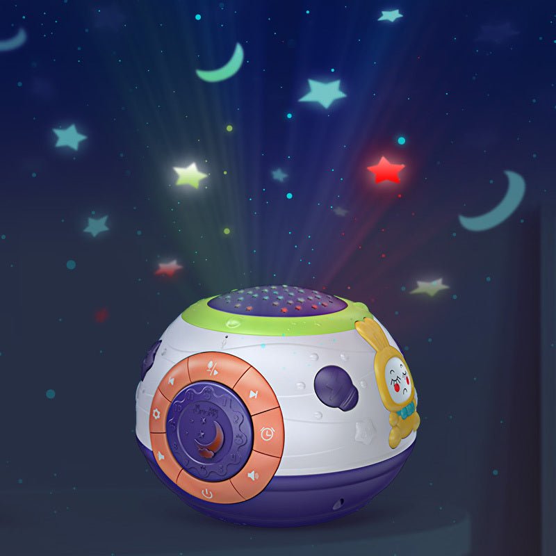 Starry Sky Night Light Projector Children Night Light Projector $85.86 Dana Fashion Color: White Toys & Hobbies Overview 1: music hypnosis; light projection; animal sound; recording playback 2: Switch Color Three colors, four modes Press the top to change