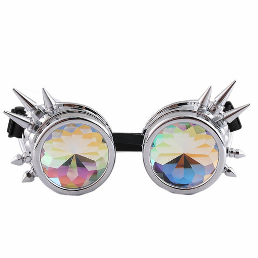Steampunk Goggles Glasses $20.00 Dana Fashion Color: Ancient silver style: A Women's Accessories Product information: * Material: ABS + crystal drill * Applicable: Adult COSPLAY props glasses or game props Clothing matching style PARTY glasses * Style: Av