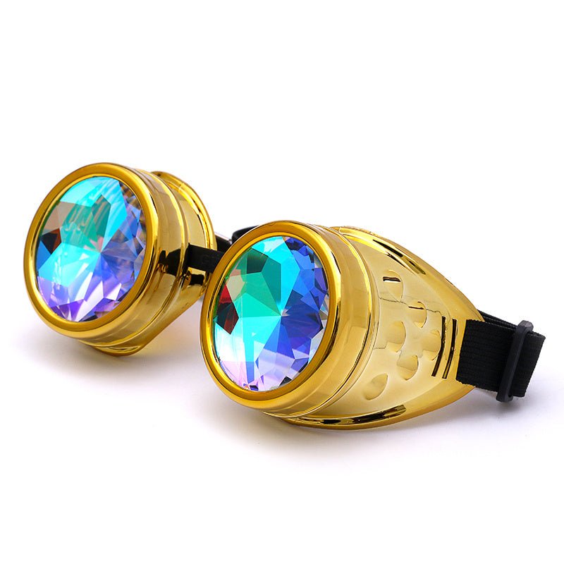 Steampunk Goggles Glasses $20.00 Dana Fashion Color: Ancient silver style: A Women's Accessories Product information: * Material: ABS + crystal drill * Applicable: Adult COSPLAY props glasses or game props Clothing matching style PARTY glasses * Style: Av