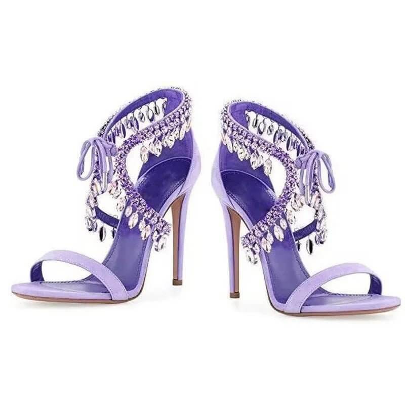 Stiletto Heel Rhinestone Simple Women's Shoes $169.50 Dana Fashion Color: 1Style Size: 35 Women's shoes Product information: Pattern: solid color Toe bracket shape: Tip Color: 1,2,3,4,5,6 Shoe Upper material: PU Size: 35, 36, 37, 38, 39, 40, 41, 42, 43 Ap