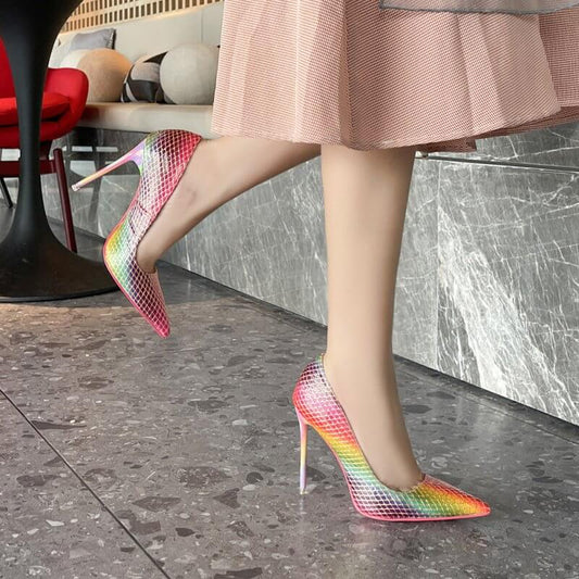 Stiletto Heel Temptation Pointed Plus Size Adjustable Shoes $65.50 Dana Fashion Color: No 1 Color Size: 35 Women's shoes Product information: Pattern: Plaid Lining material: imitation leather Applicable sports: Hiking Color: No. 1 color, No. 2 color Upper