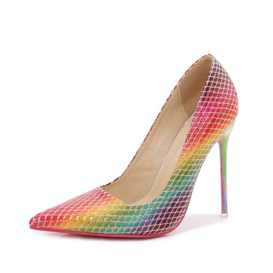 Stiletto Heel Temptation Pointed Plus Size Adjustable Shoes $65.50 Dana Fashion Color: No 2 Color Size: 35 Women's shoes Product information: Pattern: Plaid Lining material: imitation leather Applicable sports: Hiking Color: No. 1 color, No. 2 color Upper
