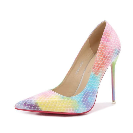 Stiletto Heel Temptation Pointed Plus Size Adjustable Shoes $65.50 Dana Fashion Color: No 1 Color Size: 35 Women's shoes Product information: Pattern: Plaid Lining material: imitation leather Applicable sports: Hiking Color: No. 1 color, No. 2 color Upper