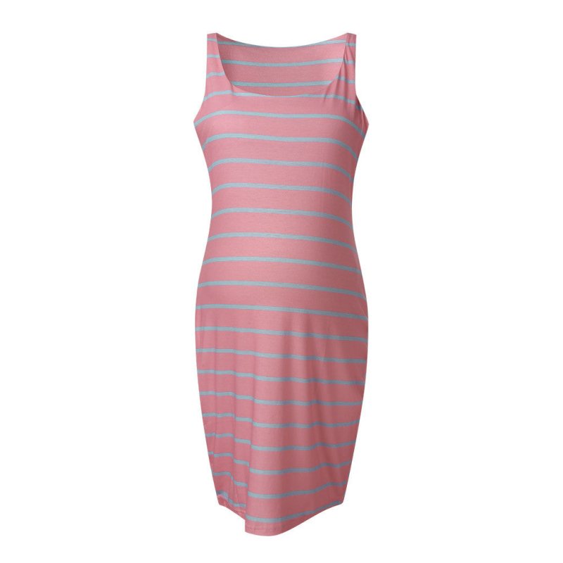 Striped Maternity Vest Dress $35.67 Dana Fashion Color: Pink Size: L Baby & Mother 1. It is made of high quality material, durable for your daily wearing 2. elegant and fashion make you more attractive. 3. Great for Party, Everyday, Beach, I'm sure you wi