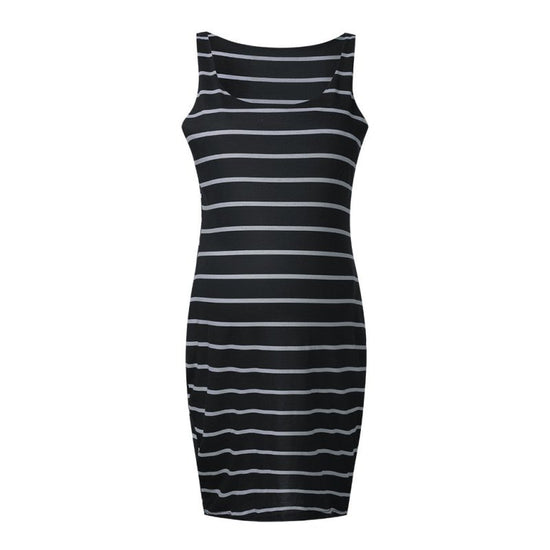 Striped Maternity Vest Dress $35.67 Dana Fashion Color: Black Size: L Baby & Mother 1. It is made of high quality material, durable for your daily wearing 2. elegant and fashion make you more attractive. 3. Great for Party, Everyday, Beach, I'm sure you w