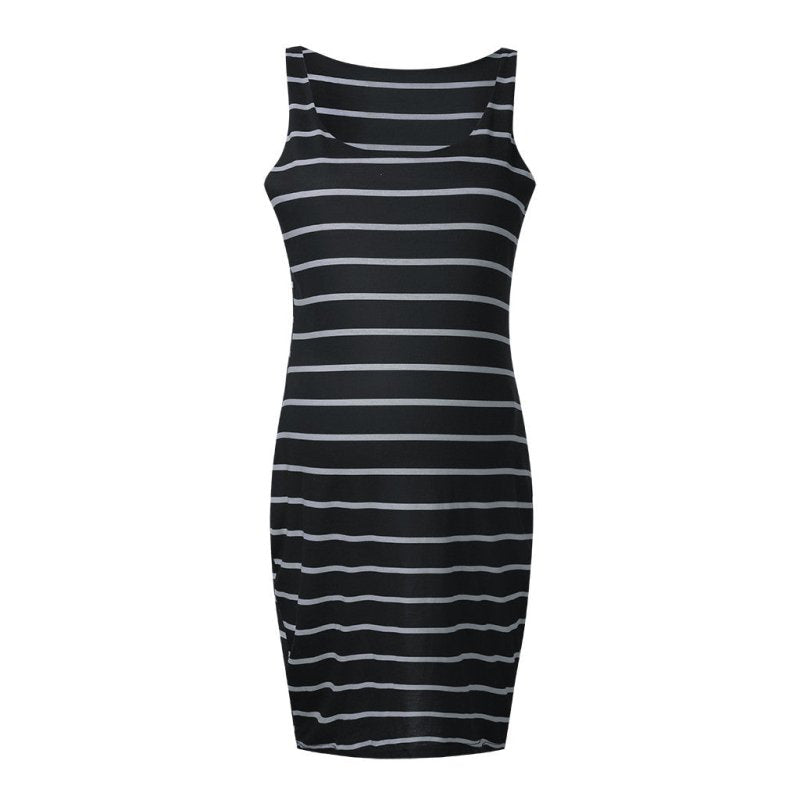 Striped Maternity Vest Dress $35.67 Dana Fashion Color: Black Size: L Baby & Mother 1. It is made of high quality material, durable for your daily wearing 2. elegant and fashion make you more attractive. 3. Great for Party, Everyday, Beach, I'm sure you w
