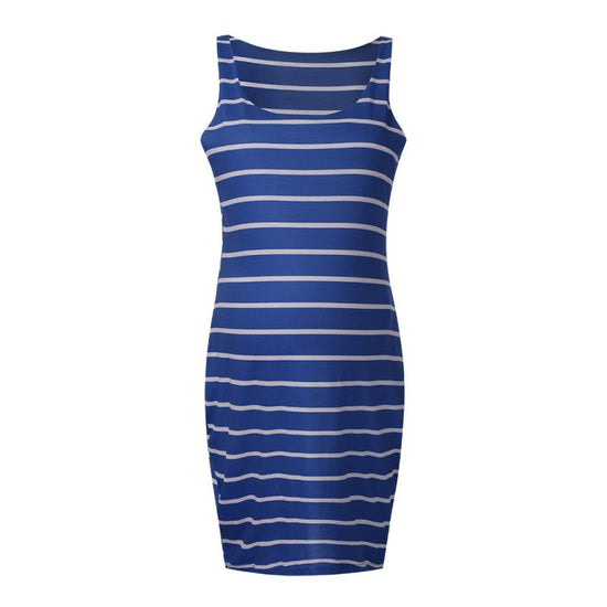 Striped Maternity Vest Dress $35.67 Dana Fashion Color: Blue Size: L Baby & Mother 1. It is made of high quality material, durable for your daily wearing 2. elegant and fashion make you more attractive. 3. Great for Party, Everyday, Beach, I'm sure you wi