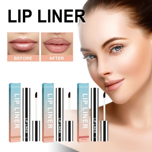 Stripping Lip Liner Outline Waterproof $23.65 Dana Fashion Color Classification: Dark Brown makeup Product information: Product Name: stripping lip liner Key words: plump lip color Capacity: 5ml (light brown/dark brown/wine red) Ingredients: lanolin, palm