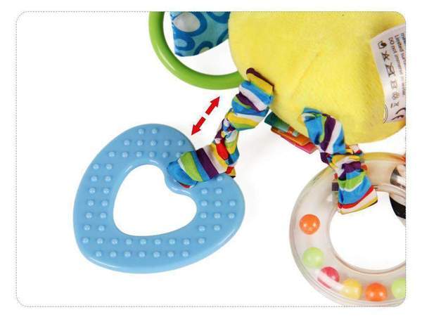 Stroller Hanging Toys $21.37 Dana Fashion Color: Butterfly Toys & Hobbies Material: Polyester Fibers Product Filling： PP Cotton Dimensions: Bird :20 x 27 x 8 cm Bunny :11 x 32 x 8 cm Duckling: 14 x 26 x 9 cm Butterfly :19 x 24 x 7 cm