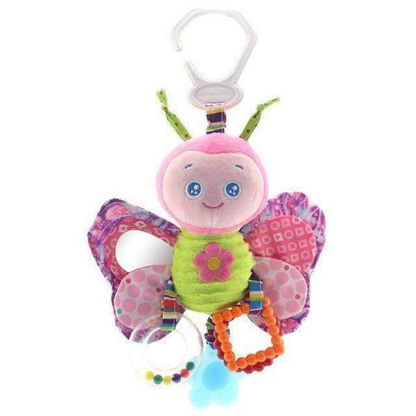 Stroller Hanging Toys $21.37 Dana Fashion Color: Butterfly Toys & Hobbies Material: Polyester Fibers Product Filling： PP Cotton Dimensions: Bird :20 x 27 x 8 cm Bunny :11 x 32 x 8 cm Duckling: 14 x 26 x 9 cm Butterfly :19 x 24 x 7 cm