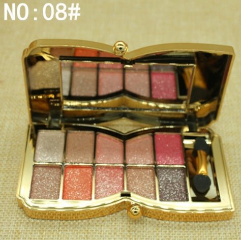 Student Girl Latin Dance Glitter Eyeshadow Box $36.61 Dana Fashion Color: 08Diamond Eyeshadow makeup Specification: 01: 12 color matching Pearlescent vs matte, play with tide eye makeup 02: Fine powder Skin-friendly and natural, not easy to fly 03: Full c