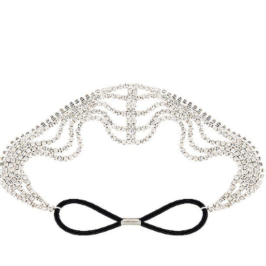 Style Princess Elastic Multi Layered Rhinestone Hair Band Headwear Holiday Gift Hair Accessories $19.00 Dana Fashion Color: Gold Women's Accessories Product information: Material: Crystal Types: hair bands and headbands Style: Women's Shape: Heart shaped