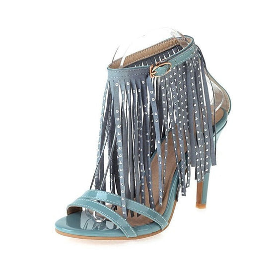Su High Heels Sandals Women's Shoes $55.97 Dana Fashion Color: Black Size: 32 Women's shoes Product information: Toe holder shape: round head Color: black, white, blue Shoe Upper material: Matte Size: 45,33,34,35,36,37,38,39,40,41,42,43,44,46,32,47,48,49,