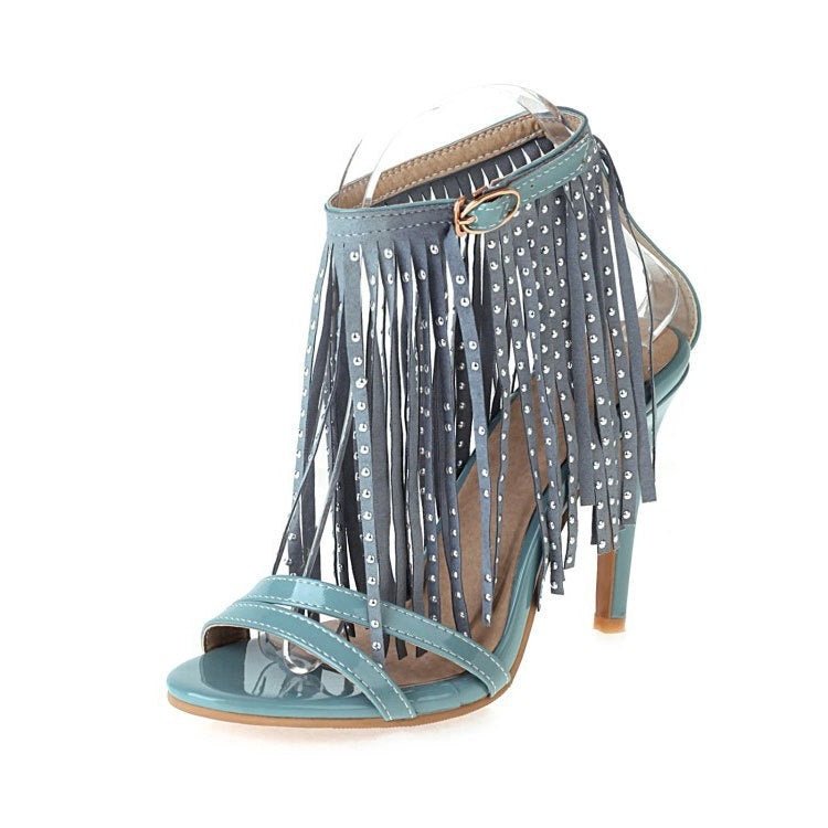 Su High Heels Sandals Women's Shoes $55.97 Dana Fashion Color: Black Size: 32 Women's shoes Product information: Toe holder shape: round head Color: black, white, blue Shoe Upper material: Matte Size: 45,33,34,35,36,37,38,39,40,41,42,43,44,46,32,47,48,49,