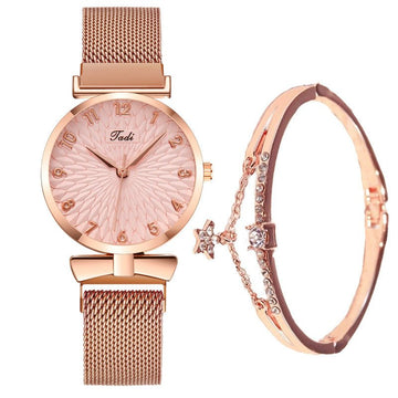 Rose Pink Gold Bracelet