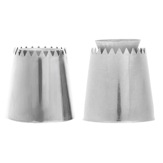 Sulta Ne Ring Cookies Mold Piping Russian Nozzles $14.50 Dana Fashion style: AB style Dana's Kitchen type ：Cake Tools Material ：Stainless Steel Cake Tools Type： Dessert Decorators Model Number： Russia Nozzles Feature Eco-Friendly Size : approx 44*40*25mm/