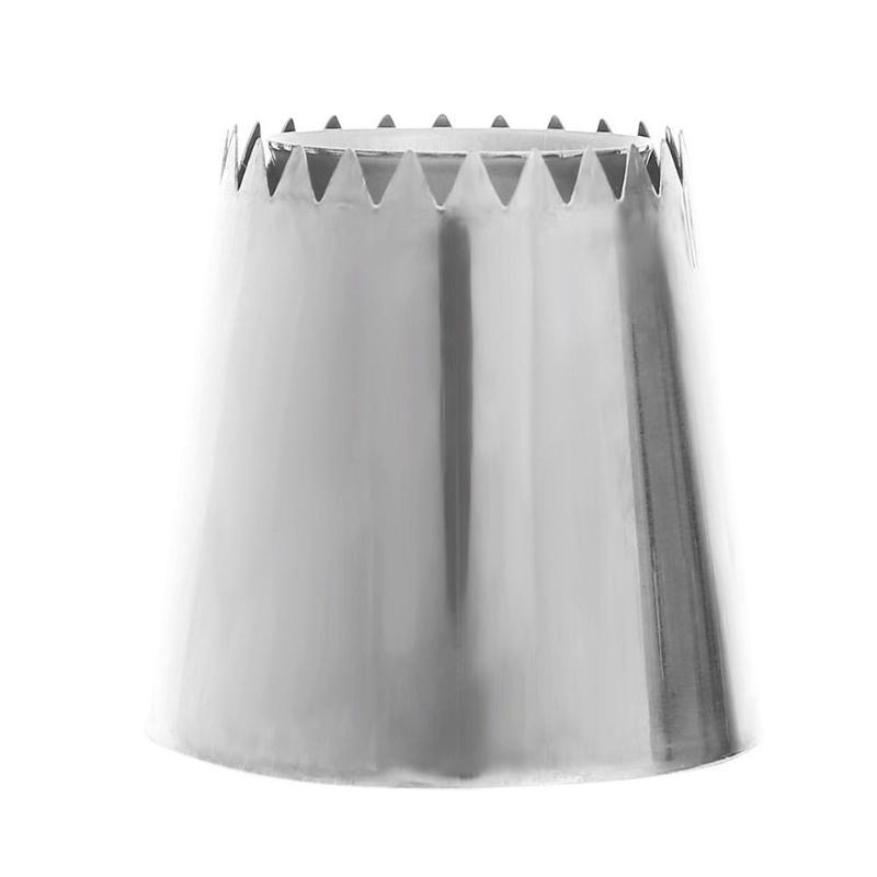 Sulta Ne Ring Cookies Mold Piping Russian Nozzles $14.50 Dana Fashion style: A style Dana's Kitchen type ：Cake Tools Material ：Stainless Steel Cake Tools Type： Dessert Decorators Model Number： Russia Nozzles Feature Eco-Friendly Size : approx 44*40*25mm/1