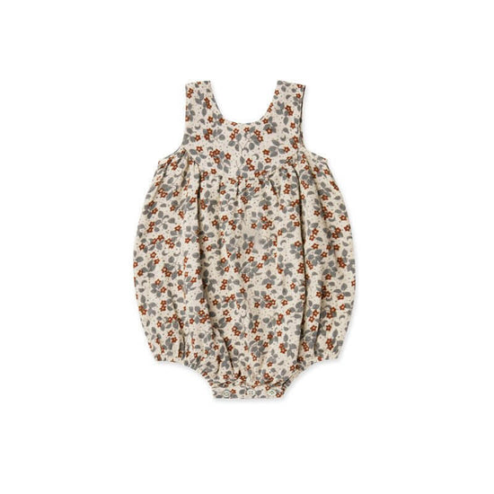 Summer Baby Rompers Cotton Breathable One-piece Nordic Style Floral Sleeveless Romper $24.50 Dana Fashion Color: Khaki Flower Suit Height: 66cm Baby Clothing Product information: Color: beige leaves, khaki flowers, dark red flowers Suitable height: 66cm,7