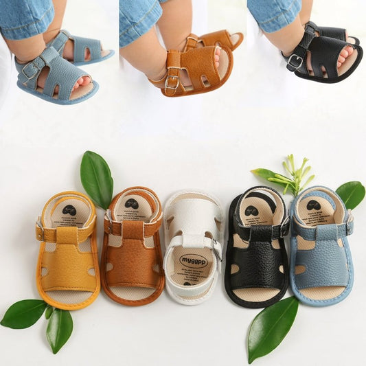 Summer Baby Shoes Baby Sandals Toddler Shoes $17.83 Dana Fashion Color: Black Shoe size: 11cm Baby & Mother Product Information: Product Category: Sandals Upper material: synthetic leather Function: breathable, non-slip pattern: plain Thickness: single Pa