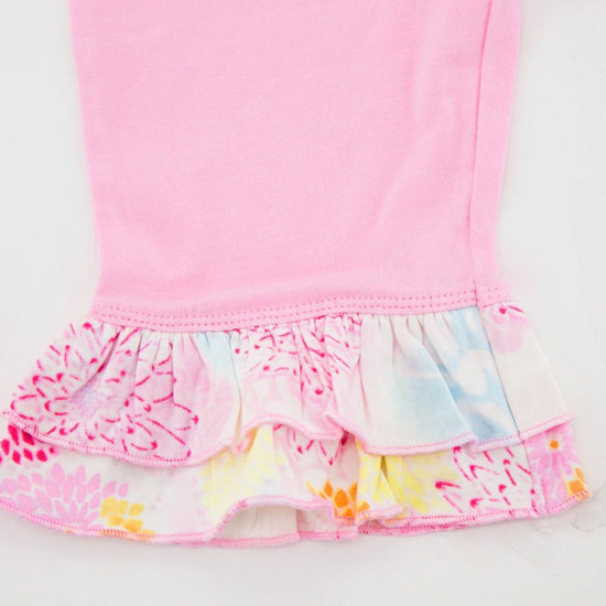 Summer Children's Clothing Bamboo Fiber Baby Clothing $28.50 Dana Fashion Color: Pink Size: 2T Baby Clothing Specification: Applicable gender: female Style: European and American Suit type: pants suit Number of sets: two sets Gift box content: clothing Su