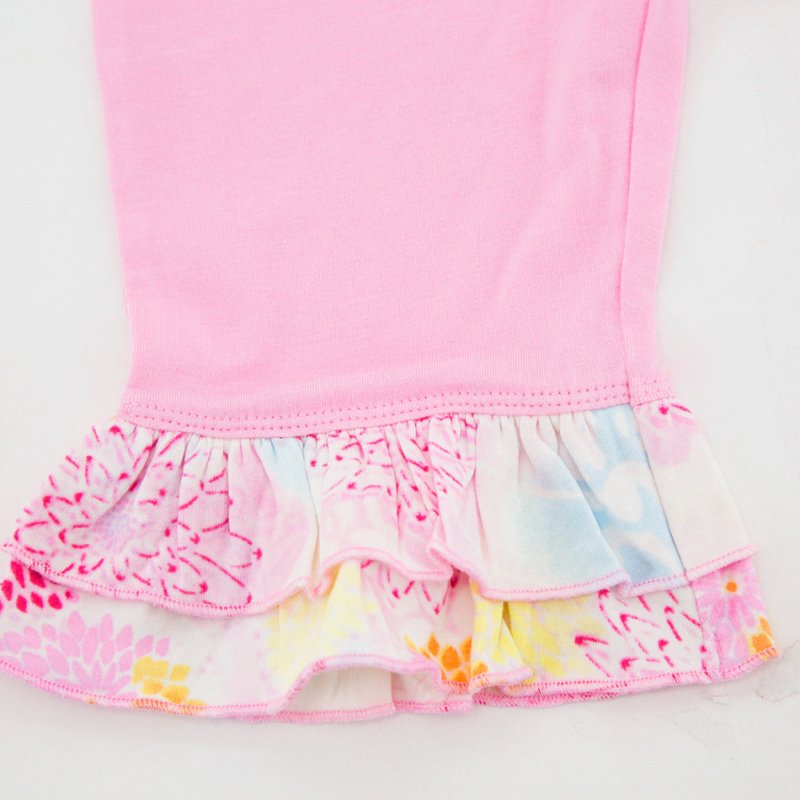 Summer Children's Clothing Bamboo Fiber Baby Clothing $28.50 Dana Fashion Color: Pink Size: 2T Baby Clothing Specification: Applicable gender: female Style: European and American Suit type: pants suit Number of sets: two sets Gift box content: clothing Su