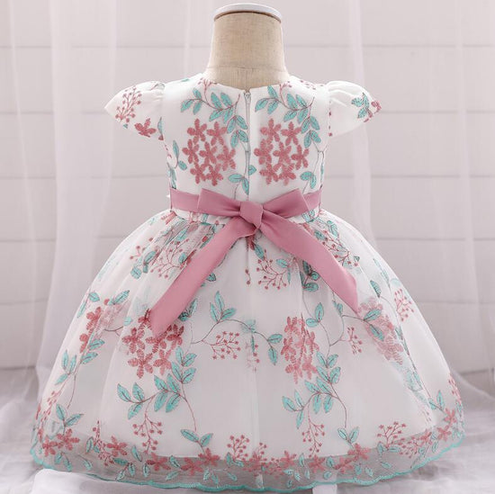 summer children's clothing new baby birthday party wedding dress skirt girls fluffy dress $28.63 Dana Fashion Color: Bean Sand Powder Height: 60cm Baby Clothing Product Category: Children's dress Suitable for ages: infants and young children (1~3 years ol