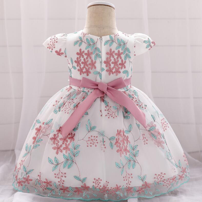 summer children's clothing new baby birthday party wedding dress skirt girls fluffy dress $28.63 Dana Fashion Color: Bean Sand Powder Height: 60cm Baby Clothing Product Category: Children's dress Suitable for ages: infants and young children (1~3 years ol